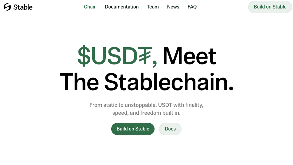 Stableのエアドロ戦略。USDT特化L1を徹底解説